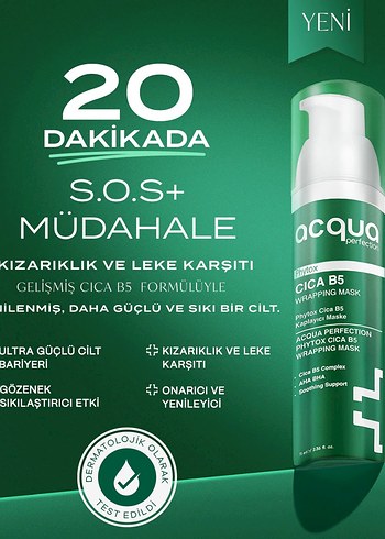 Acqua Perfection leke karşıtı maske - Görsel 3