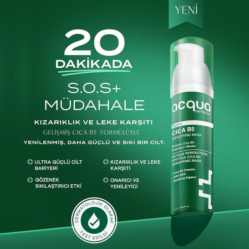 Acqua Perfection leke karşıtı maske - Görsel 3