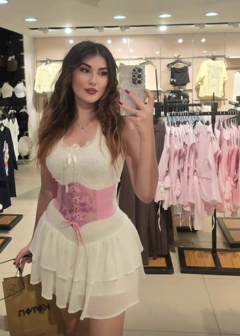 Pembe Dantel İşlemeli Straplez Büstiyer - Görsel 2