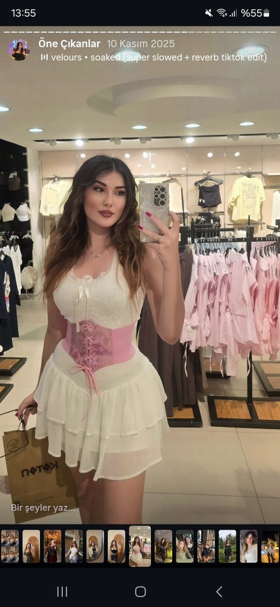 Pembe Dantel İşlemeli Straplez Büstiyer - Görsel 2