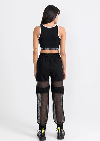 Siyah Kadın Spor Eşofman - Görsel 2