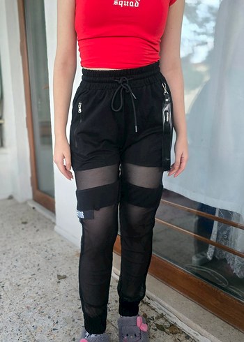 Siyah Kadın Spor Eşofman - Görsel 9