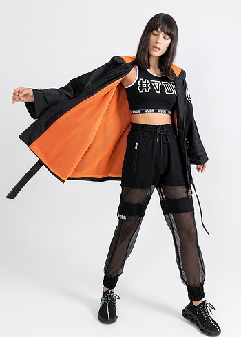 Siyah Kadın Spor Eşofman - Görsel 7