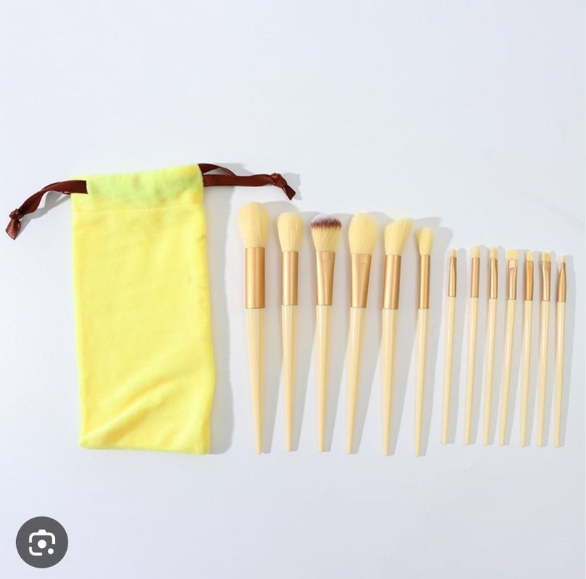 13 lü Bej Makyaj Fırçası Seti - Görsel 5