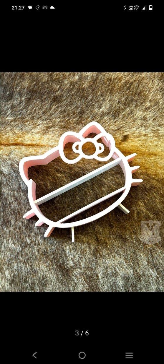 Pastel Pembe Çocuk Rafı - Görsel 5