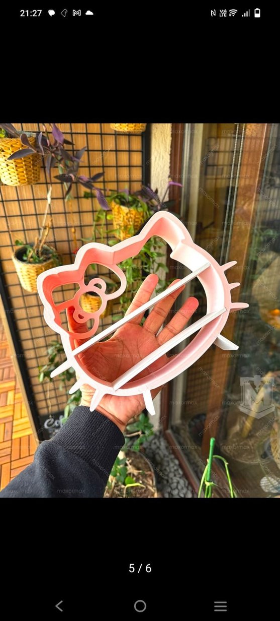 Pastel Pembe Çocuk Rafı - Görsel 4