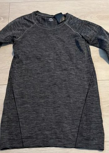 Kadın Gri Uzun Kollu Atletik Üst - Görsel 4