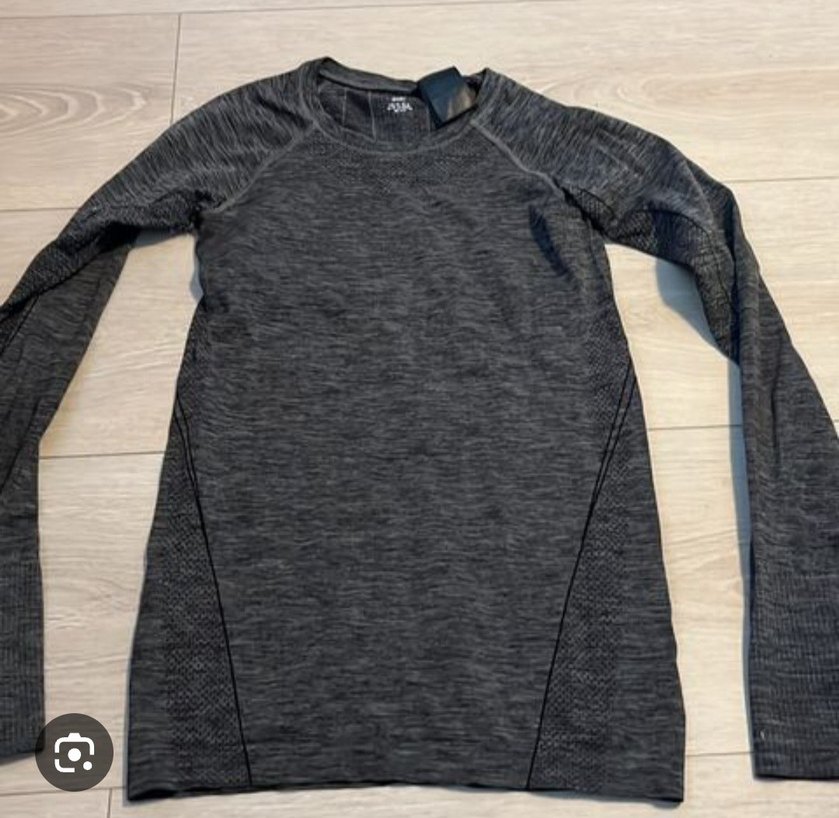 Kadın Gri Uzun Kollu Atletik Üst - Görsel 4