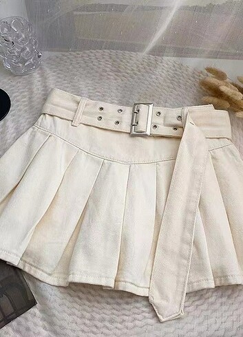 H&M Bej şort etek