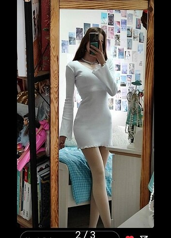 Beyaz elbise 