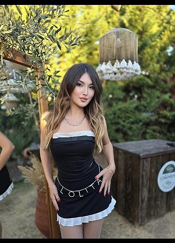 Lolita taşlı bel zinciri  - Görsel 3