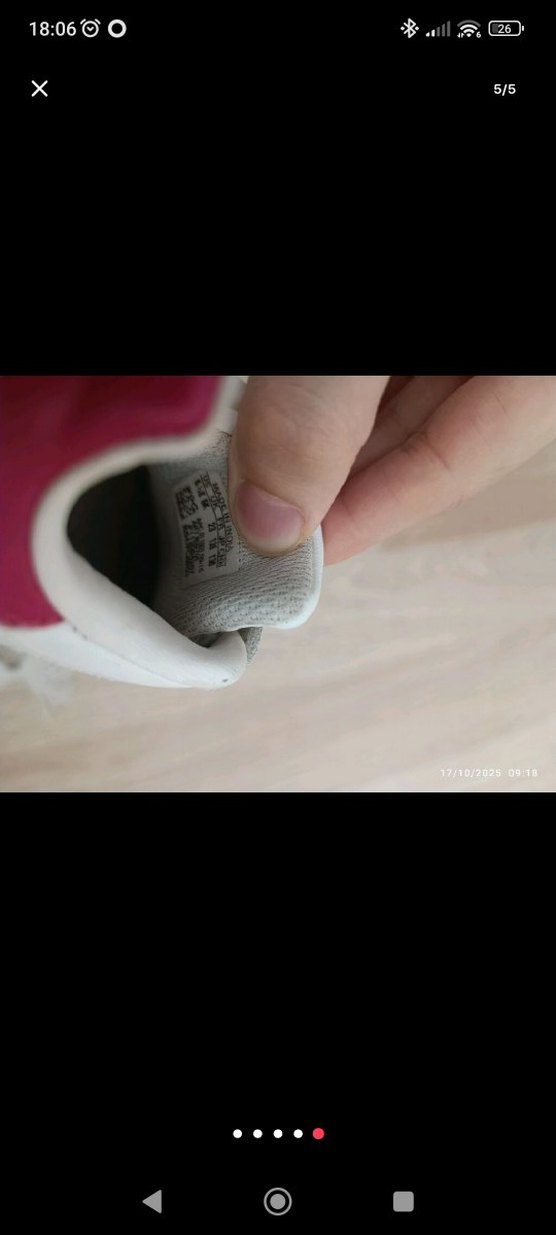 Kız Çocuk stan smith Beyaz Spor ayakkabı - Görsel 5