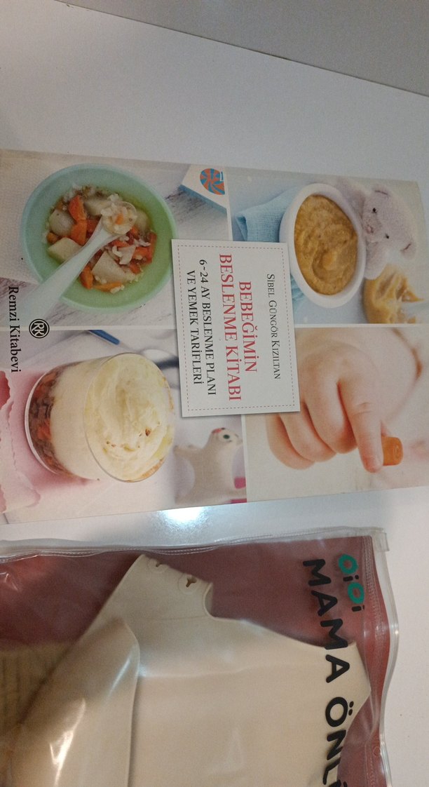 OiOi mama önlüğü ve 6-24 ay  beslenme kitabi - Görsel 3