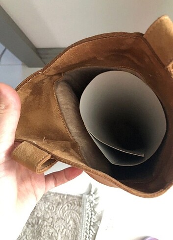 40 Beden kahverengi Renk Toluklu Çizme