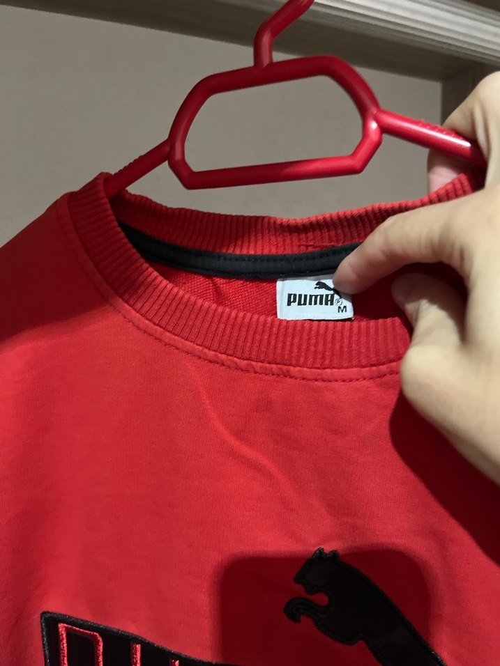 Puma Kırmızı Kadın Sweatshirt - Görsel 2