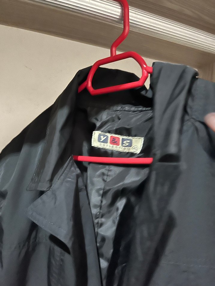 Düğmeli Siyah Midi Kadın Ceket - Görsel 3