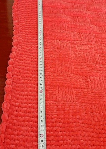 kadife ipten örgü bebek battaniyesi - Görsel 4