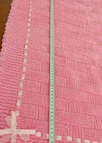 Pembe Nakışlı Çocuk Battaniyesi - Görsel 5