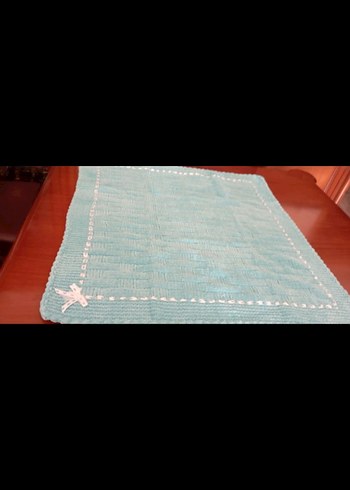 kadife ipten bebek battaniyesi - Görsel 4