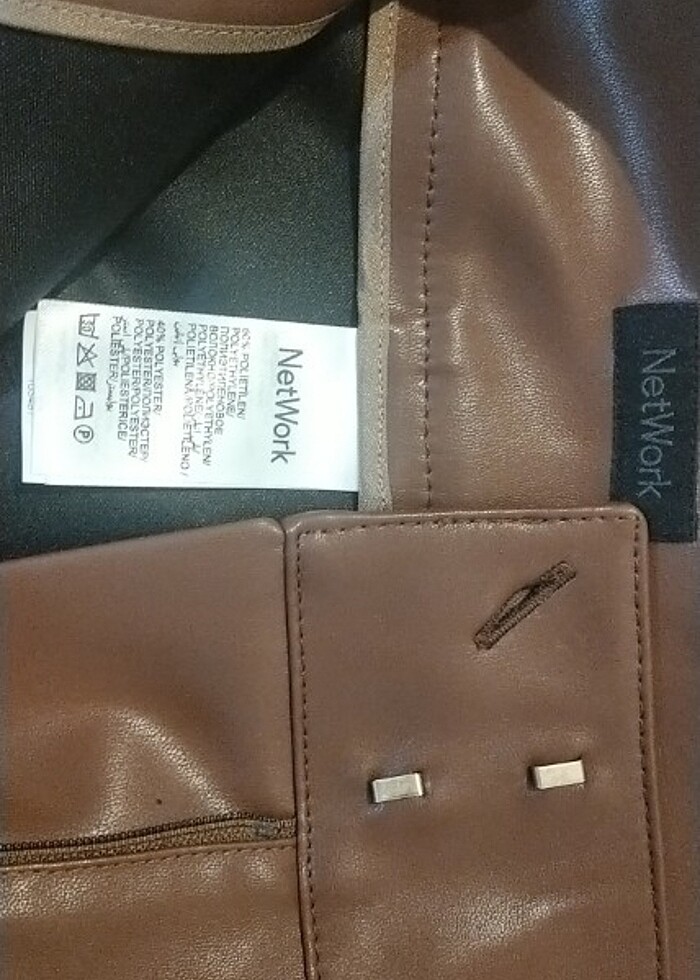 Network Deri şort  - Görsel 4