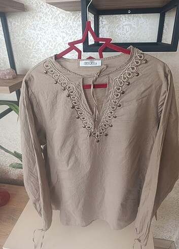 Diğer İnce poplin bluz