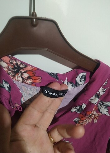 42 Beden pembe Renk LC Waikiki bluz