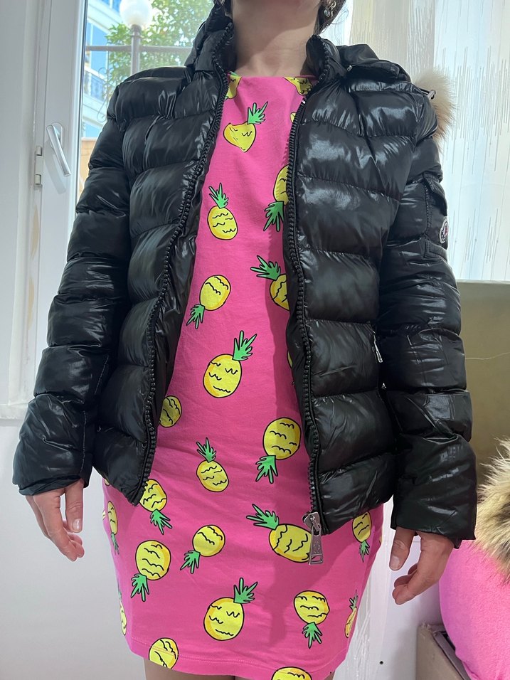 Siyah Fermuarlı Kadın Mont - Görsel 3