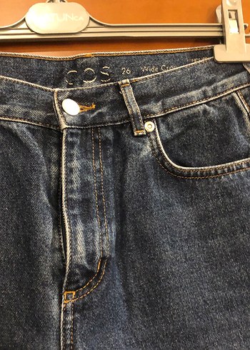 Gri Regular Fit Midi Denim Kadın Jean - Görsel 3