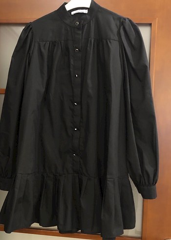 Siyah Uzun Kollu tunik - Görsel 2