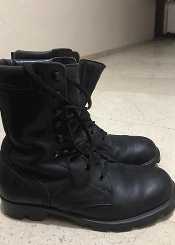 Siyah Deri Erkek Bot - Görsel 2