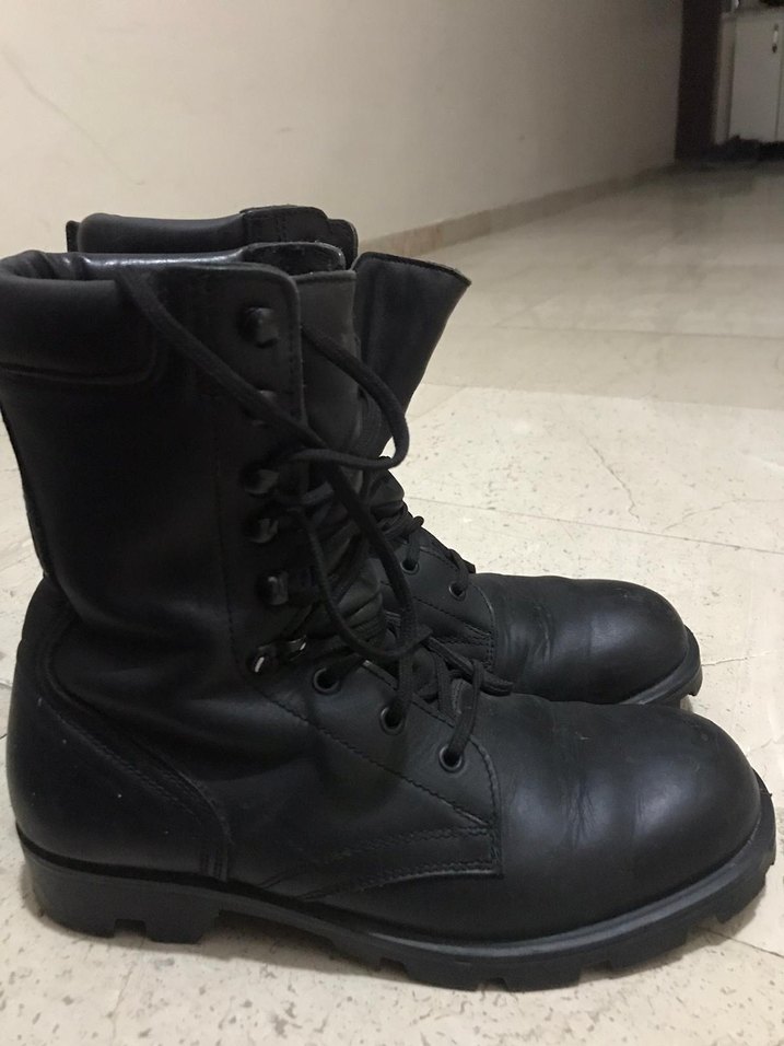 Siyah Deri Erkek Bot - Görsel 2