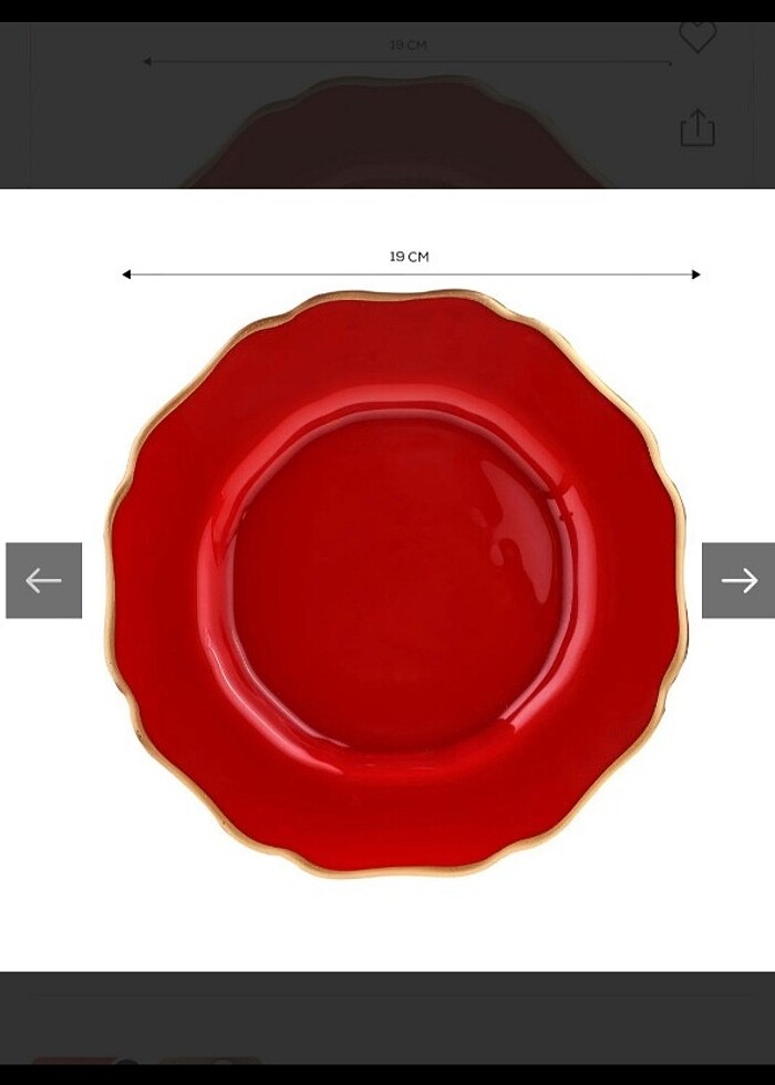 Pasta tabağı  - Görsel 2