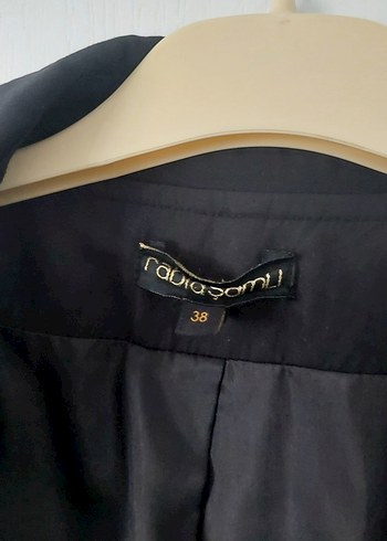 Siyah Uzun Kadın Trençkot - Görsel 5