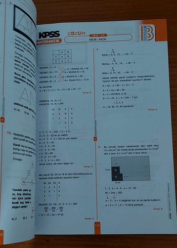 KPSS 2022 Matematik Soru Bankası Tam Çözümlü - Görsel 3
