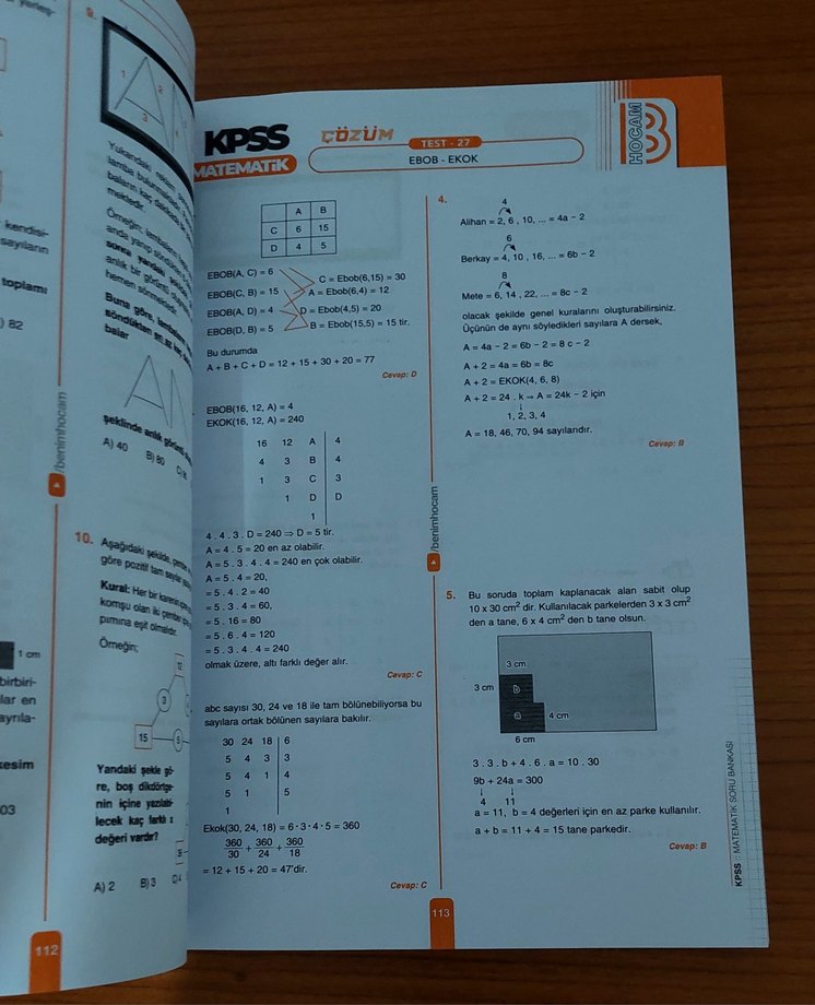 KPSS 2022 Matematik Soru Bankası Tam Çözümlü - Görsel 3