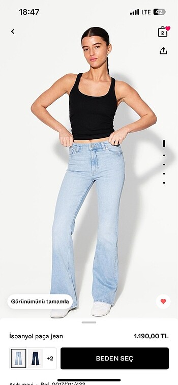 Bershka Jean ARIYORUM