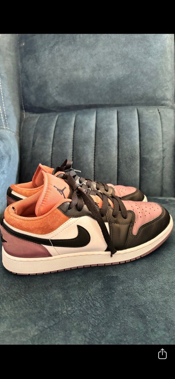 Siyah-Kahverengi Nike Air Jordan Sneakers - Görsel 2