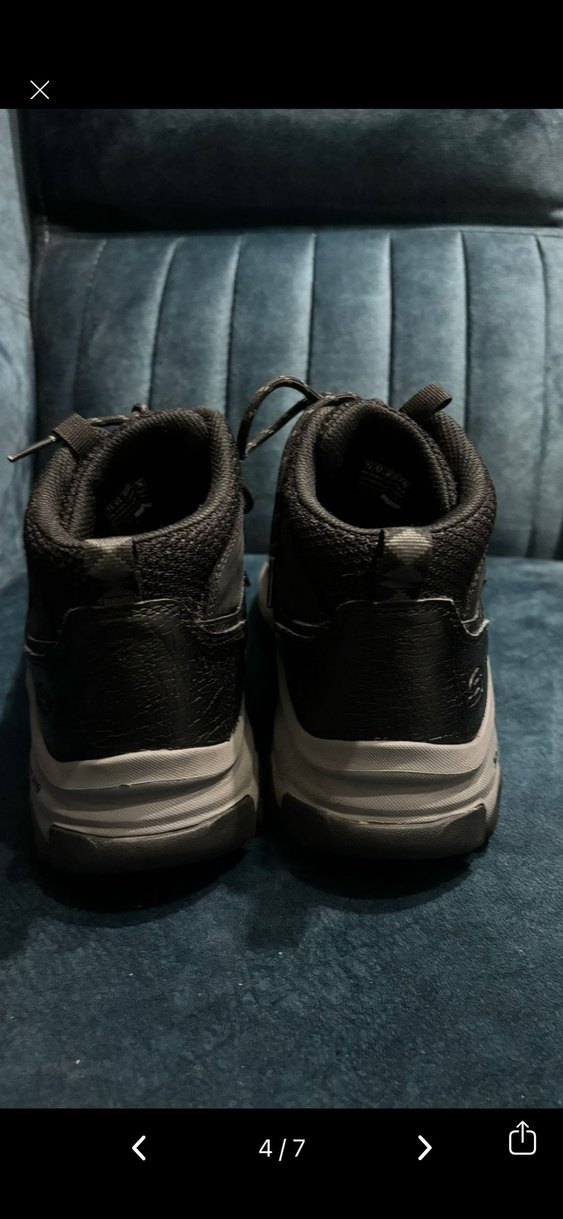 Skechers Siyah Erkek Outdoor Spor Ayakkabı - Görsel 4