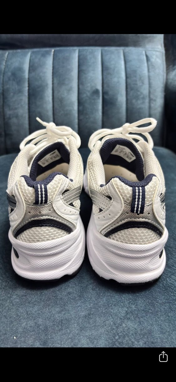 Beyaz Kadın Sneakers Spor Ayakkabı - Görsel 5