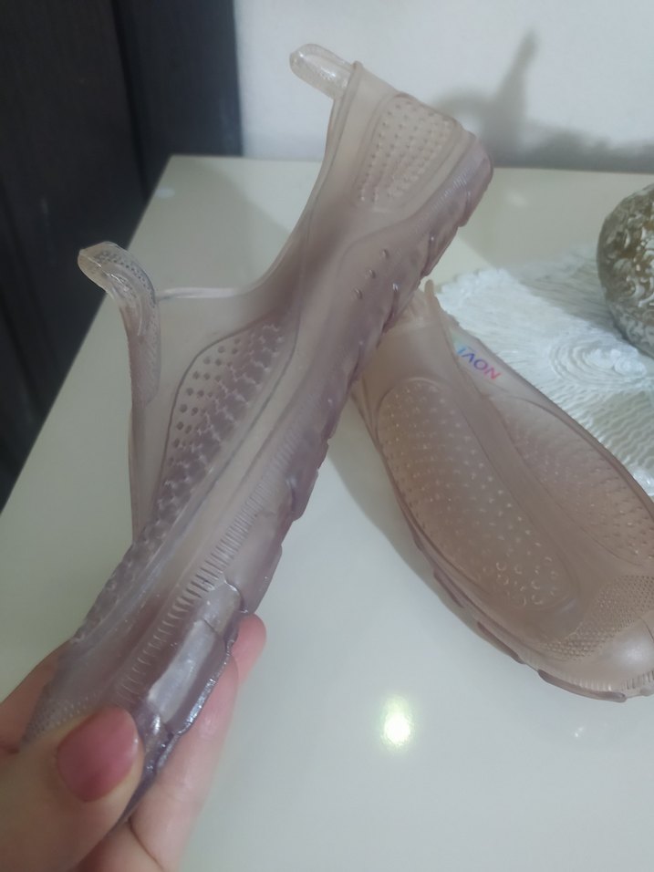 Şeffaf Bej Erkek Su Ayakkabısı - Görsel 3