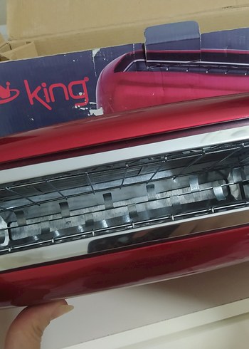 King K-192 Rosso Ekmek Kızartma Makinesi - Görsel 3