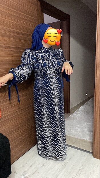 Abiye MAVİ ABİYE HİÇ GİYİLMEDİ DENEDİK OLMADI