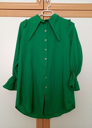 #Yeşil gömlek #tesettür gömlek
