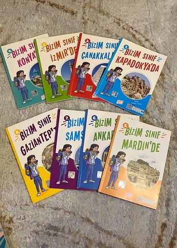 Bizim Sınıf Şehirler Seti - 8 Kitap