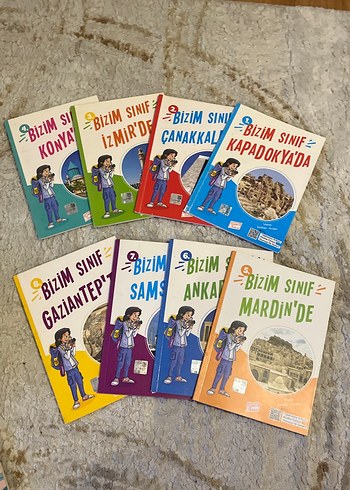  Bizim Sınıf Şehirler Seti - 8 Kitap