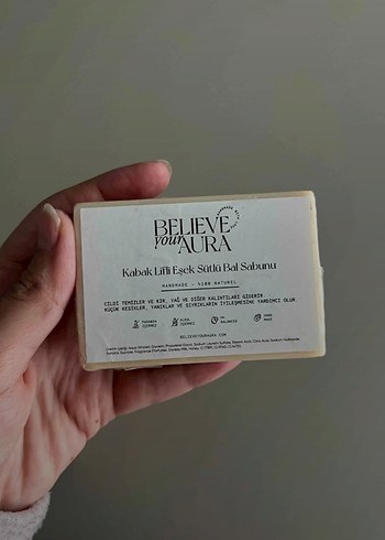 Kabak lifli eşek sütü sabunu - Görsel 2