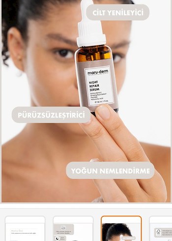 Maru-Derm Gece Onarıcı Serum 30ML - Görsel 4