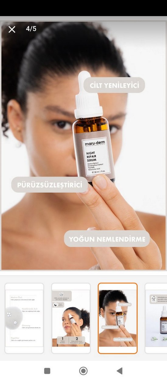 Maru-Derm Gece Onarıcı Serum 30ML - Görsel 4