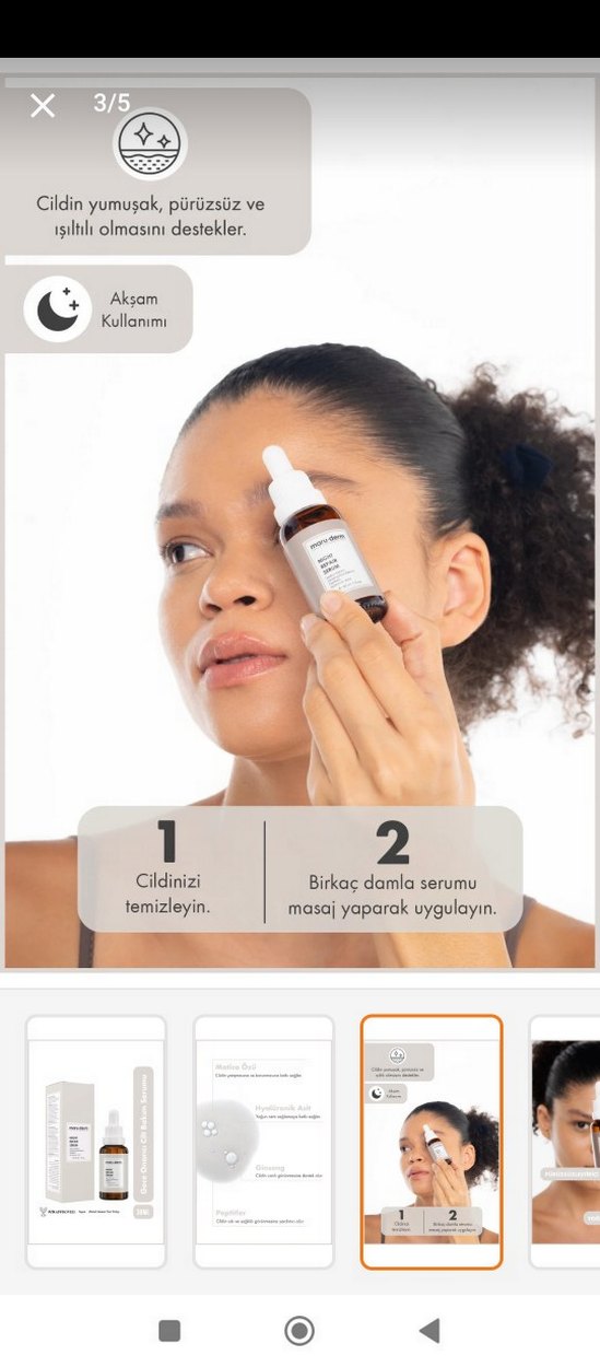 Maru-Derm Gece Onarıcı Serum 30ML - Görsel 3