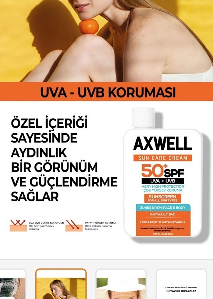 Güneş kremi  - Görsel 2